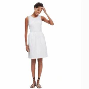 Madewell Fringed White Dress Size XS
